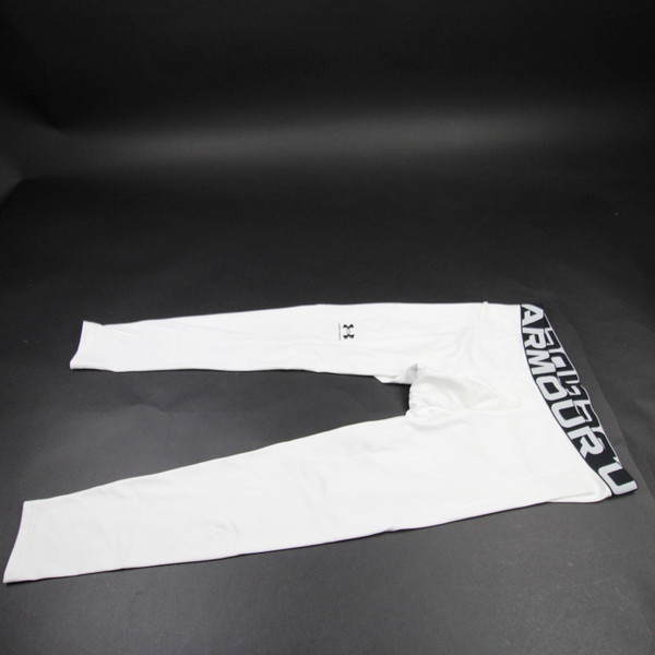 Under Armour Compression Pants Men's White Used XL PNTS-036280