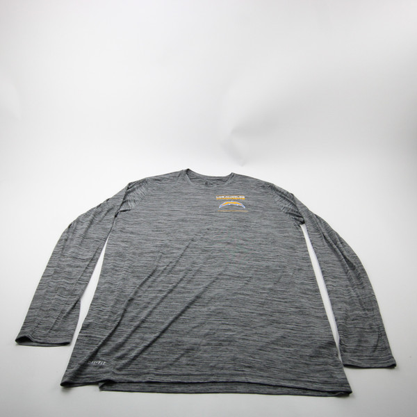 Los Angeles Chargers Nike NFL On Field Dri-Fit Long Sleeve Shirt Men's 2XLT TOPS-177058