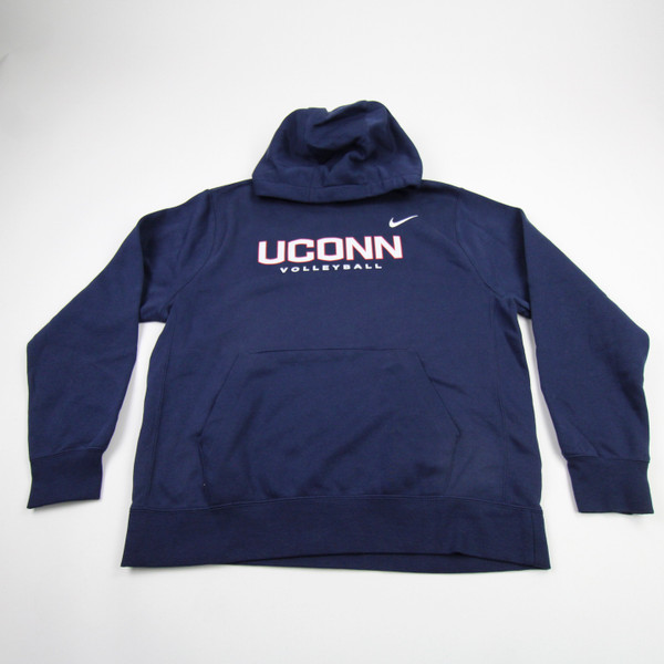 UConn Huskies Nike Sweatshirt Men's Navy Used L TOPS-177387