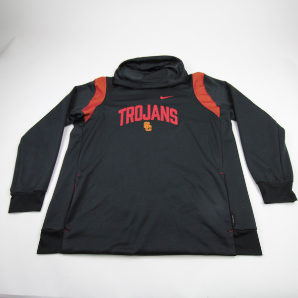 USC Trojans Nike Sweatshirt Men's Black Used XXL TOPS-177391