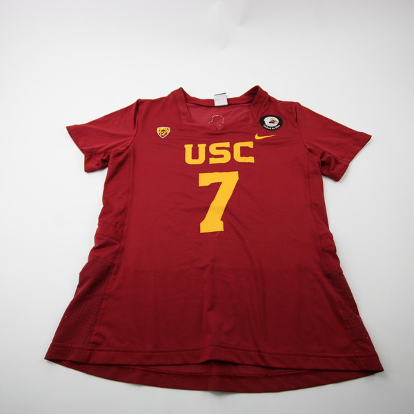 USC Trojans Nike Dri-Fit Game Jersey - Other Women's Gold Used Multiple Sizes JRSY-010776