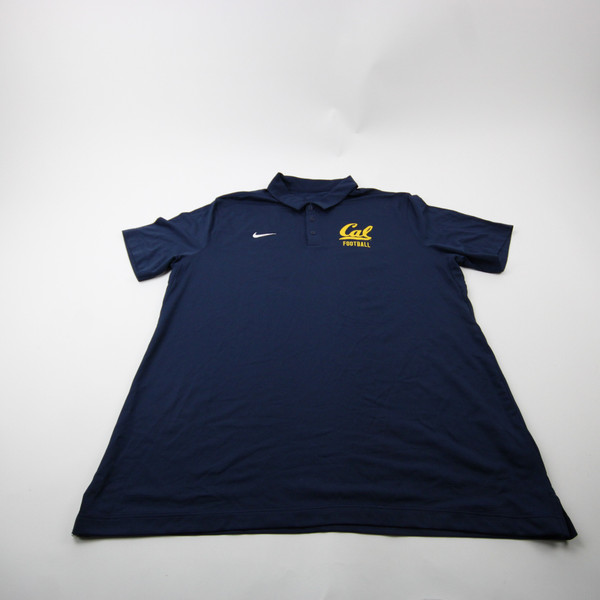 California Golden Bears Nike Dri-Fit Polo Men's Navy Used XL TOPS-177613