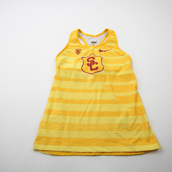USC Trojans Nike Sleeveless Shirt Women's Gold Used S TOPS-177602