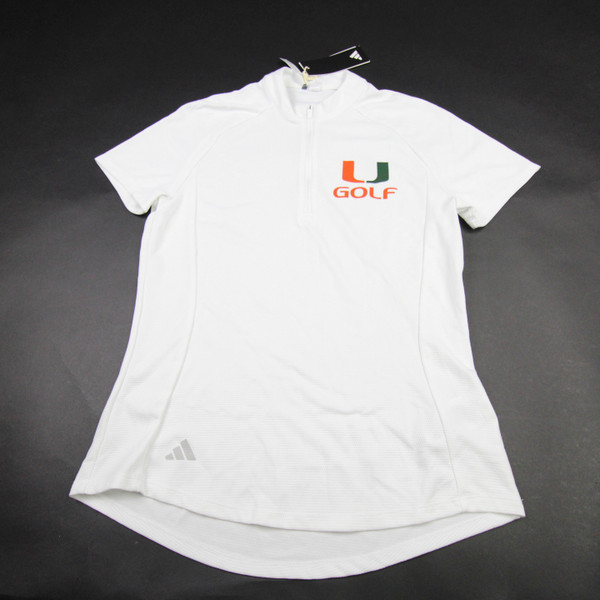 Miami Hurricanes adidas Pullover Men's White New without Tags S