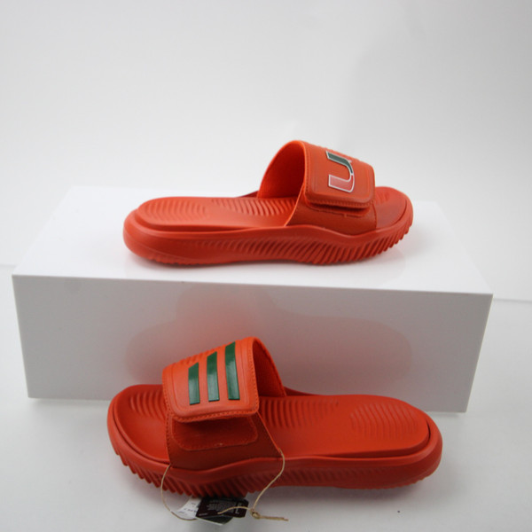 adidas Sandals & Flip Flops Men's Orange New without Box Multiple Sizes SHOE-022344