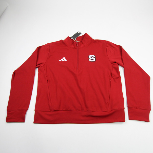 NC State Wolfpack adidas Pullover Men's Red New with Tags S TOPS-177729
