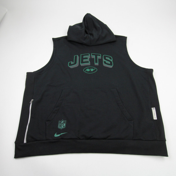 New York Jets Nike NFL On Field Sweatshirt Men's Black Used 3XL TOPS-176948