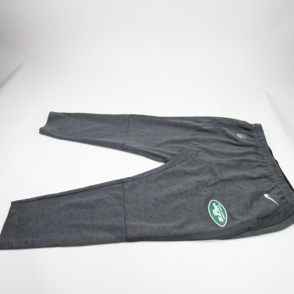 New York Jets Nike NFL On Field Sweatpant Men's Dark Gray Used XXL PNTS-036382
