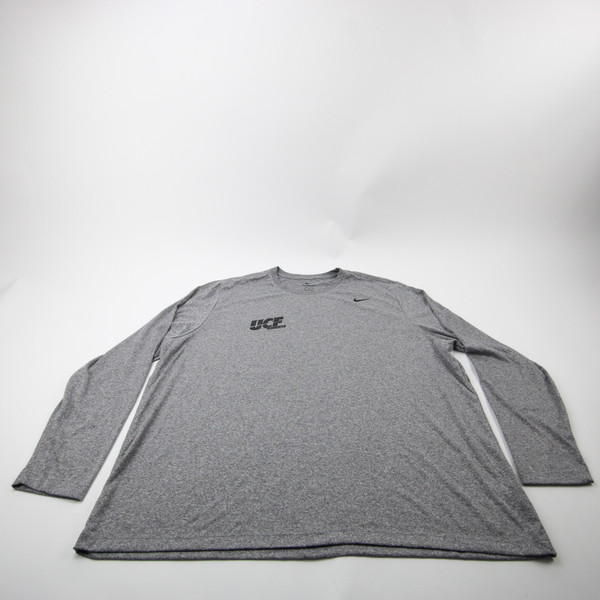 UCF Knights Nike Dri-Fit Long Sleeve Shirt Men's Gray New without Tags 4XL TOPS-177798