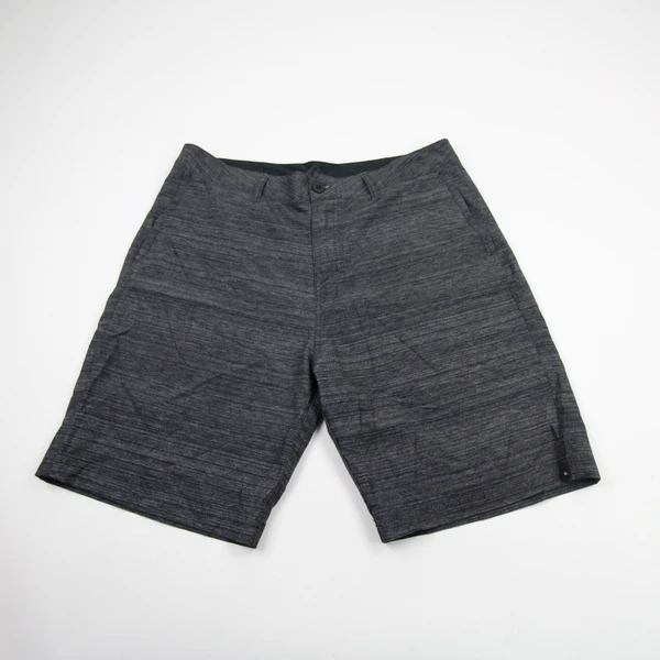 Quiksilver Dress Short Men's Dark Gray Used 34 SHOR-038013