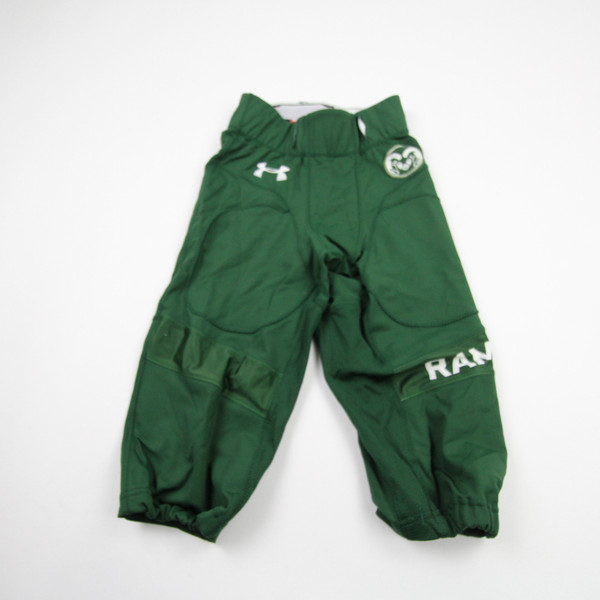 CSU Rams Under Armour Football Pants Men's Dark Green Used M PNTS-036390