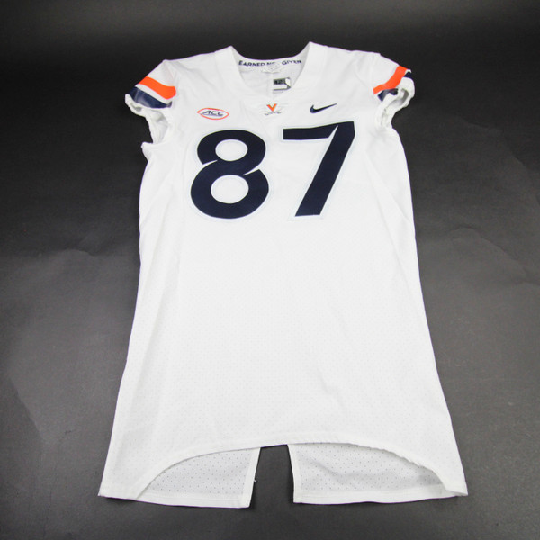 Virginia Cavaliers Nike Game Jersey - Football Men's White Used Multiple Sizes JRSY-010845