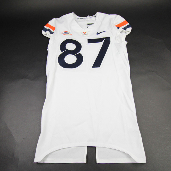 Virginia Cavaliers Nike Game Jersey - Football Men's White Used Multiple Sizes JRSY-010849