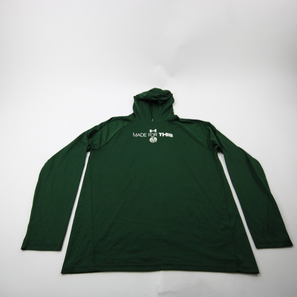 CSU Rams Under Armour Long Sleeve Shirt Men's Dark Green Used M TOPS-178445