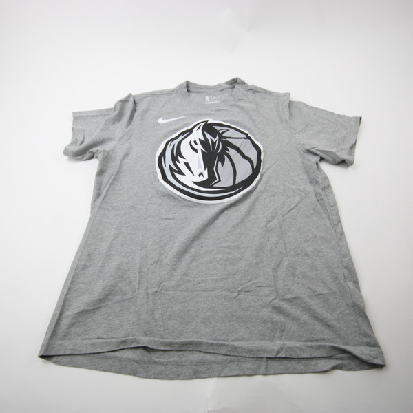 Dallas Mavericks Nike NBA Authentics Dri-Fit Short Sleeve Shirt Men's Used XLT TOPS-178364