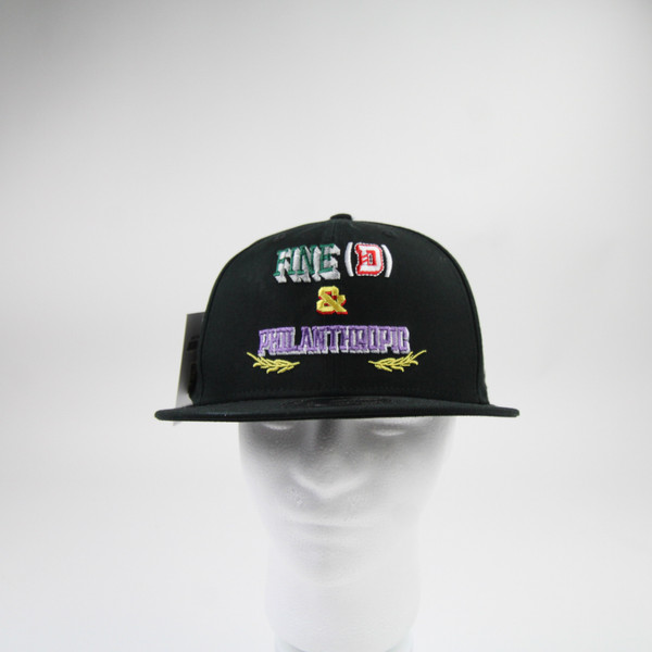 New Era 9fifty Snap-Back Hat Unisex Black New with Tags OSFM HATS-016732