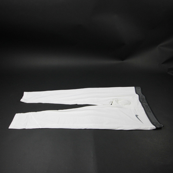Nike Dri-Fit Compression Pants Men's White Used Multiple Sizes PNTS-037600
