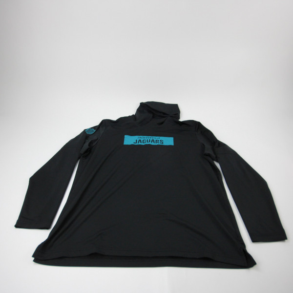 Jacksonville Jaguars Nike NFL On Field Long Sleeve Shirt Men's Black Used XXL TOPS-182789