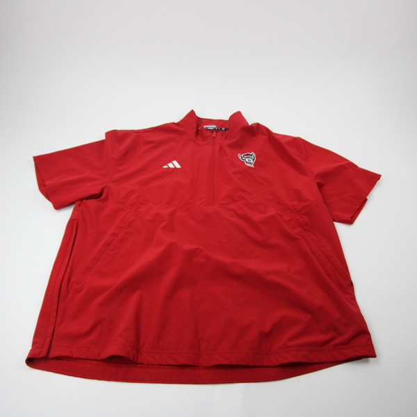 NC State Wolfpack adidas Pullover Men's Red Used XXL