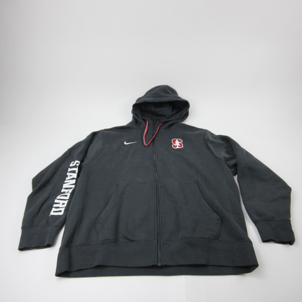 Stanford Cardinal Nike Jacket Men's Gray Used XL TOPS-182834