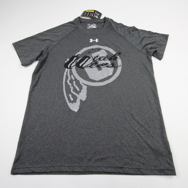Utah Utes Under Armour HeatGear Short Sleeve Shirt Men's Red New with Tags S TOPS-182690