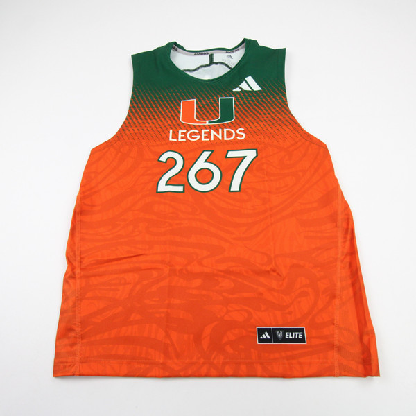 Miami Hurricanes adidas Compression Top Men's New without Tags Multiple Sizes TOPS-178567