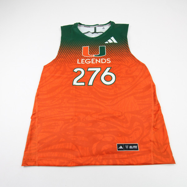Miami Hurricanes adidas Compression Top Men's New without Tags XL TOPS-178564