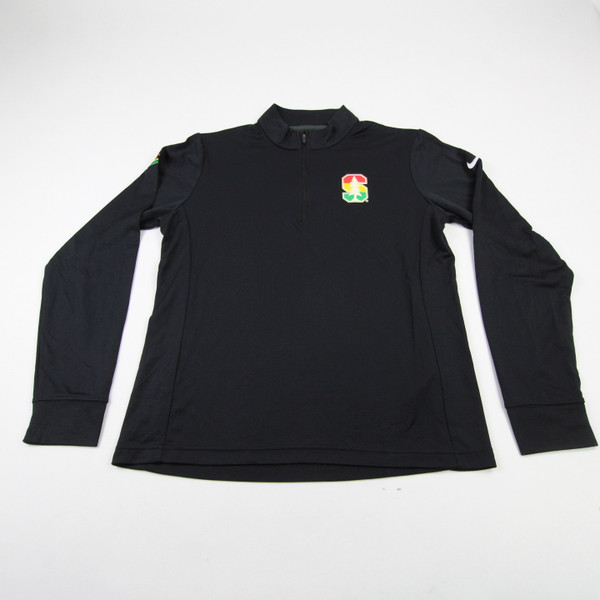 Stanford Cardinal Nike Pullover Men's Black Used M TOPS-178660