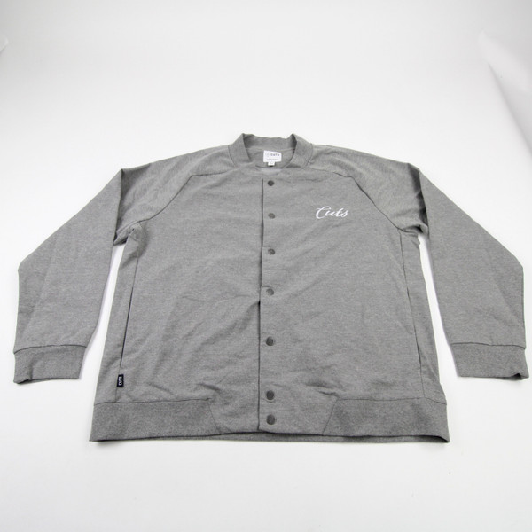 Cuts Clothing Jacket Men's Gray New without Tags XXL TOPS-178678