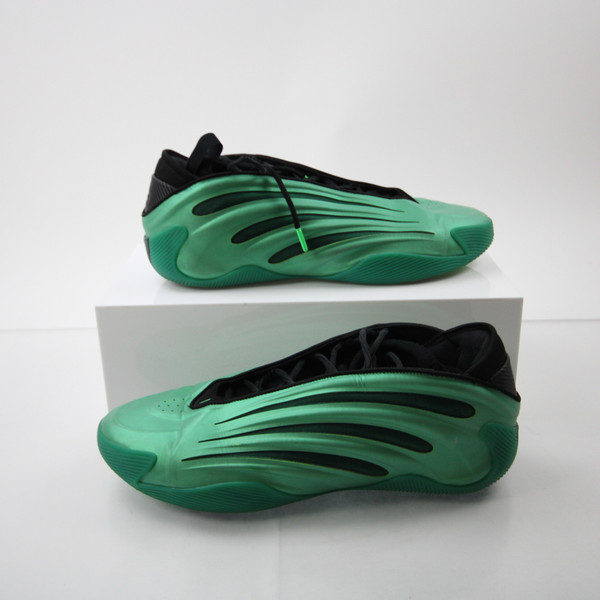 adidas Harden Basketball Shoe Men's Green Used 17 SHOE-022600