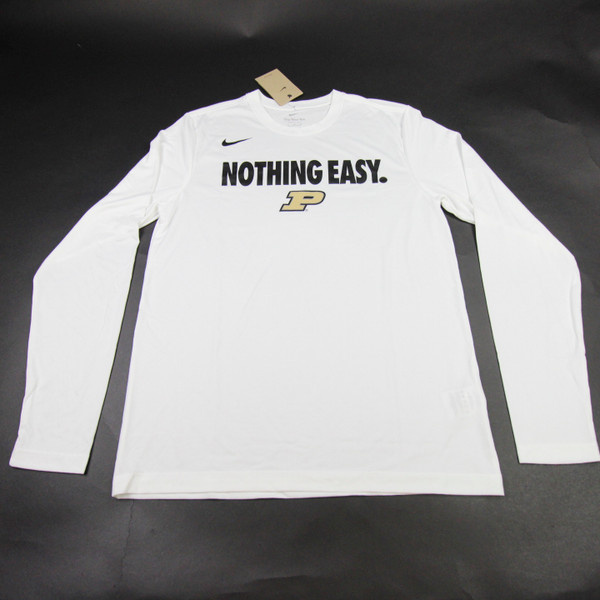 Purdue Boilermakers Nike Nike Tee Long Sleeve Shirt Men's Multiple Sizes TOPS-179477
