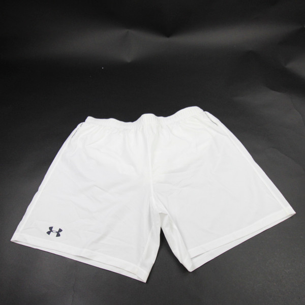 Under Armour Athletic Shorts Men's White Used XXL SHOR-038787