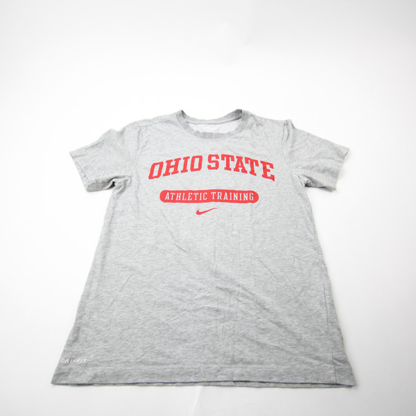 Ohio State Buckeyes Nike Nike Tee Short Sleeve Shirt Women's Gray Used S TOPS-179500