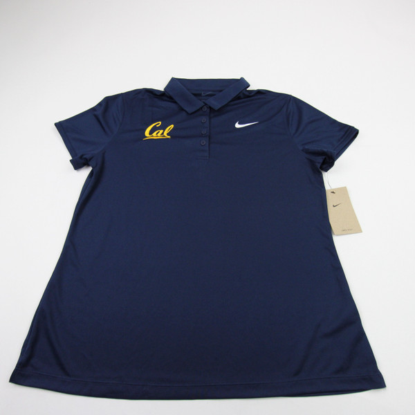 California Golden Bears Nike Polo Women's Navy New with Tags L TOPS-179782