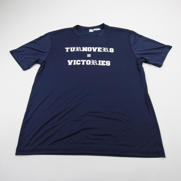 Rice Owls Sport-Tek Short Sleeve Shirt Men's Navy Used Multiple Sizes TOPS-179445