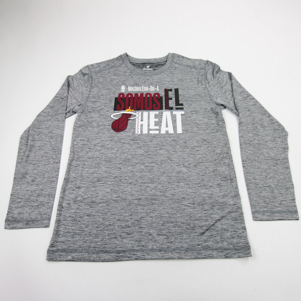 Miami Heat Fanatics Long Sleeve Shirt Men's New without Tags Multiple Sizes TOPS-179482