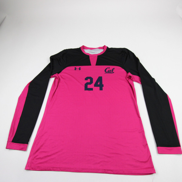 California Golden Bears Under Armour Game Jersey - Volleyball Women's Used L JRSY-011188