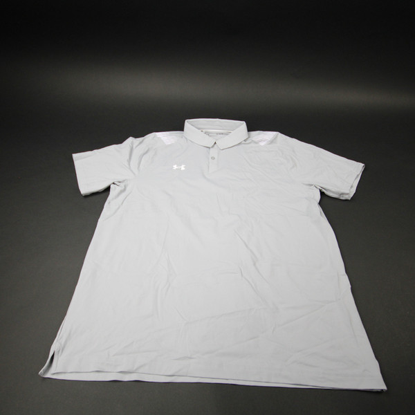 Under Armour Polo Men's Gray Used XL TOPS-179816