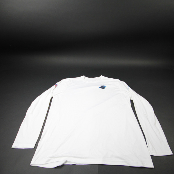 Carolina Panthers Nike NFL On Field Nike Tee Long Sleeve Shirt Men's Used XXL TOPS-179863