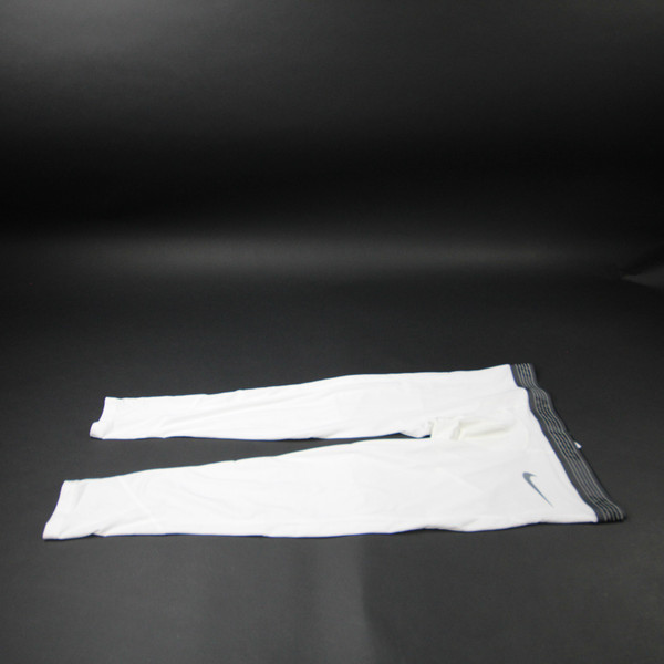 Nike Dri-Fit Compression Pants Men's White Used Multiple Sizes PNTS-037044