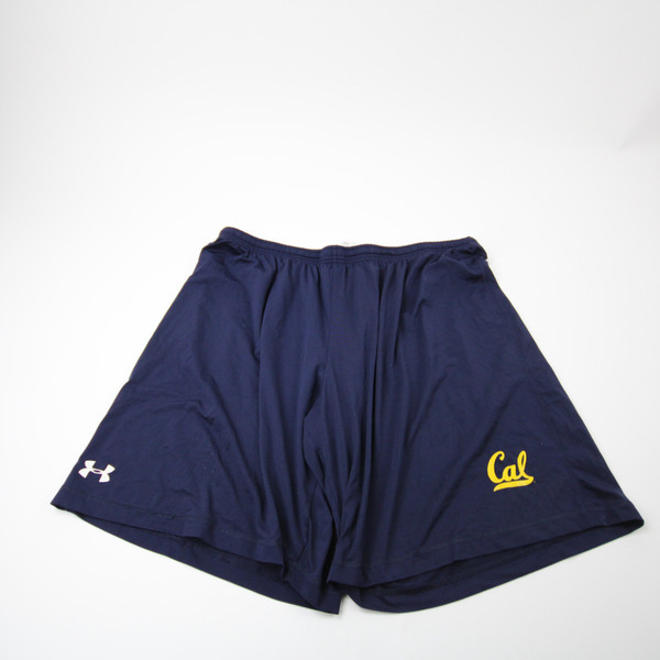 California Golden Bears Under Armour Practice Shorts Men's Navy Used 3XL SHOR-039130