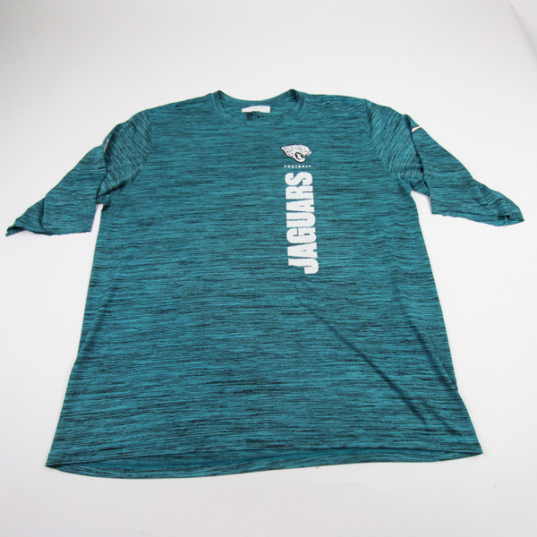Jacksonville Jaguars Nike NFL On Field Short Sleeve Shirt Men's Teal Used XXL TOPS-180069