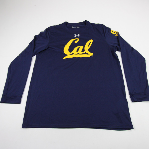 California Golden Bears Under Armour HeatGear Long Sleeve Shirt Men's Used M TOPS-180314