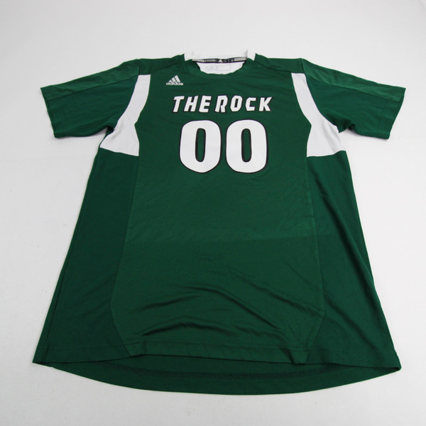 SRU The Rock adidas Game Jersey - Soccer Men's Green Used L JRSY-011381