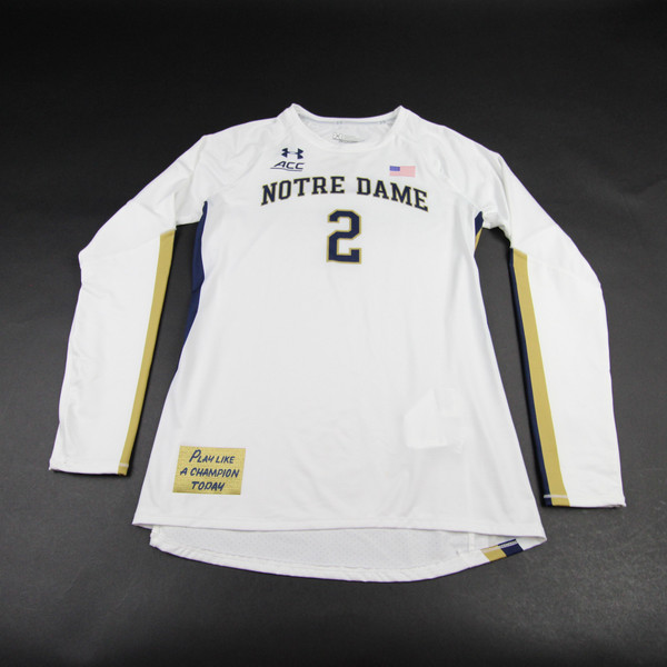 Notre Dame Fighting Irish Under Armour Game Jersey - Volleyball Multiple Sizes JRSY-011421
