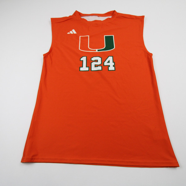 Miami Hurricanes adidas Compression Top Men's New without Tags Multiple Sizes TOPS-180768