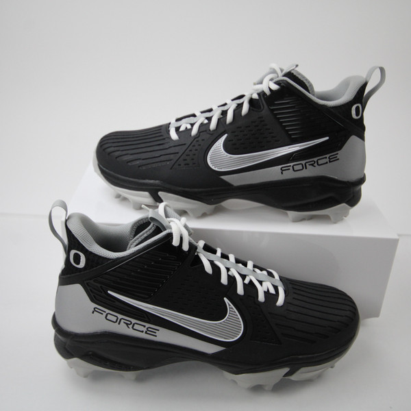 Oregon Ducks Nike Force Savage Football Cleat Men's Black New without Box 14.5 CLEA-017391