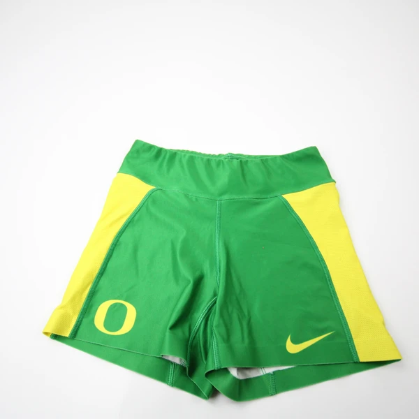 Oregon Ducks Nike Running Short Women's Green Used S SHOR-039306