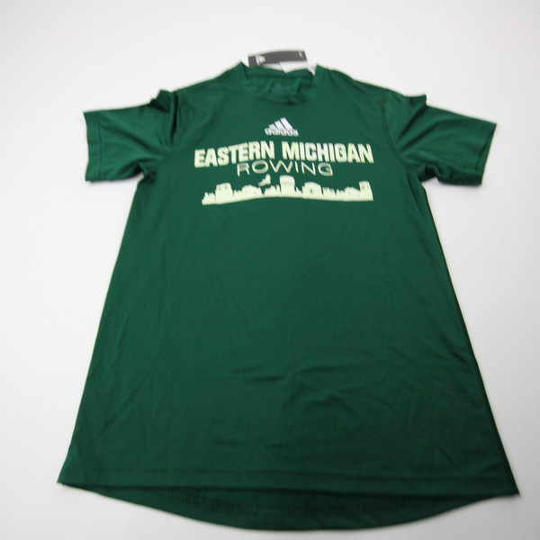 Eastern Michigan Eagles adidas Short Sleeve Shirt Men's New with Tags XS TOPS-180952