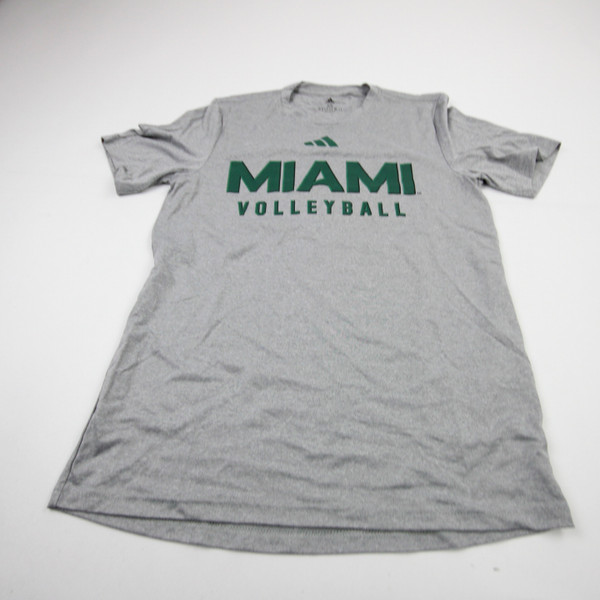 Miami Hurricanes adidas Short Sleeve Shirt Women's Multiple Sizes TOPS-180875
